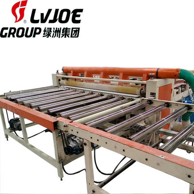 Automatic acoustic wall panel making machine