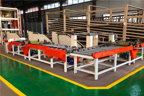 Automatic Edge Banding Machine For PVC Laminating Gypsum Board 600*600mm Size