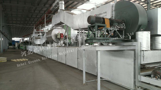 Industial Mineral Wool Board Production Line Full Automatically For Making Mineral Fiber Board