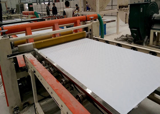 Automatic Semi Automatic Pvc Laminated Gypsum Ceiling Tiles Making Machine Production Line