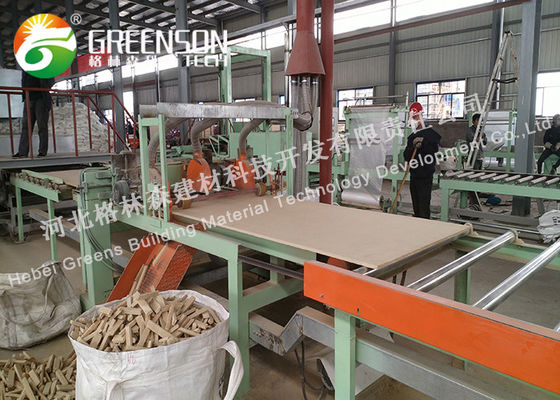 High Density Fireproof Mineral Wool Board Production Line With Coal Gas , Oil Fuel