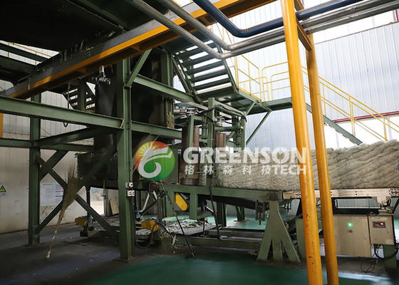 Coal Fired Mineral Wool Production Line For Basalt Dolomite And Slag Raw Materials