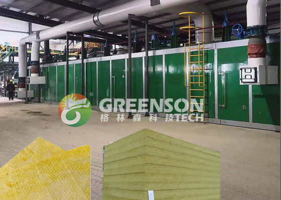 Batch Melting Process Mineral Wool Production Line 380v/50hz Power Supply Customizable Options