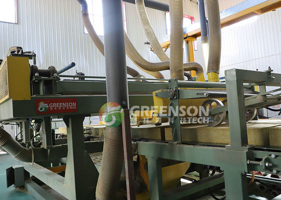 Mineral Wool Stone Wool Panel Production Line With 80-200kg/m3 Density