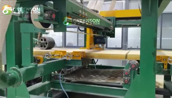 Rockwool Panel Production Line For Construction Material Making Manufacturing