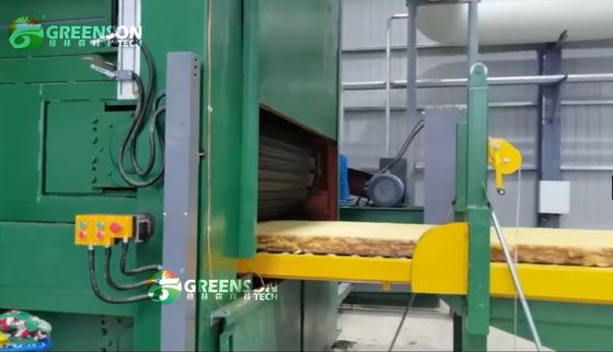 Rock Wool Panel Making Machine With Natural Gas Cupola Melting Furnace