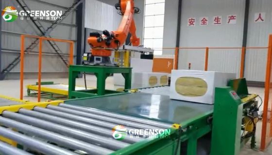 PLC Controlled Mineral Wool Board Production Line with High Temperature And Pressure Curing and Unlimited Board Length
