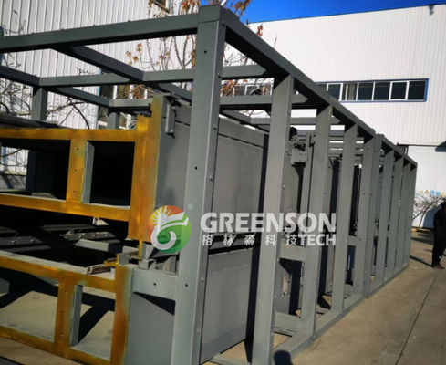 Customized Rock Wool Production Line with 1200mm-2400mm Length, PLC Control, and 30000-60000 Tons Annual Capacity