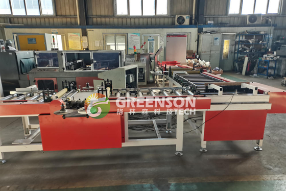 60*60cm Gypsum Ceiling Tile Production Line Rhino Board Ceiling Gypsum Making Machine
