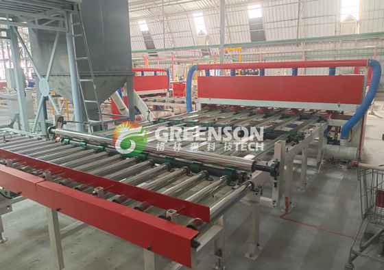 Small Capacity Gypsum Ceiling Board Making Machine Gypsum Board Laminating Machine