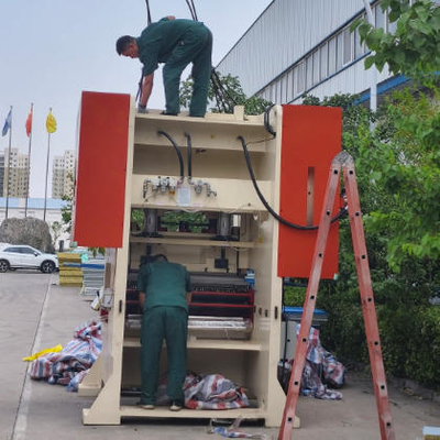 Silenced Plaster Ceiling Tile Gypsum Board Hydraulic Press Hole Piercing Machine Punching Machine