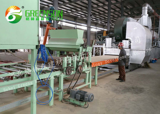 Mineral Wool Acoustic Ceiling Board Production Line Heat Insulation / Waterproof