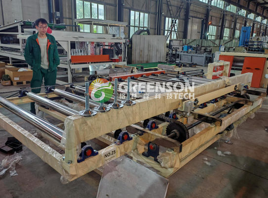 Fully Automated Gypsum Board Lamination Machine With Painting for 2-6 Million Sqm/year Capacity