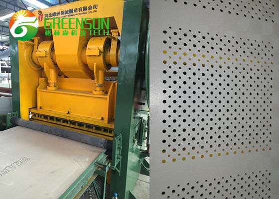 Full Automatic Sheet Perforation Machine Gypsum Board Hydraulic Hole Punching Machine