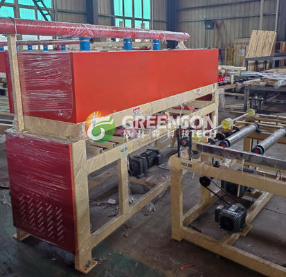 PLC Controlled Fully Automatic Lamination Machine for 2x2 PVC Gypsum Ceiling Tiles with 15m/min Speed