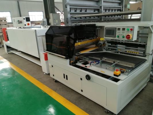 Thermoplastic Heat Shrink Packing Machine For Gypsum False Ceiling Tiles