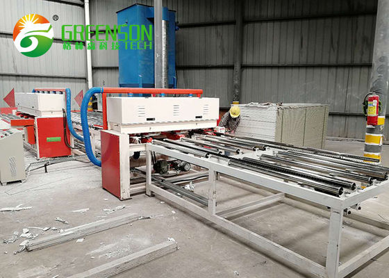Good price PLC Control Gypsum Board Cutting Machine 600*600 Gypsum Board Making Machine online