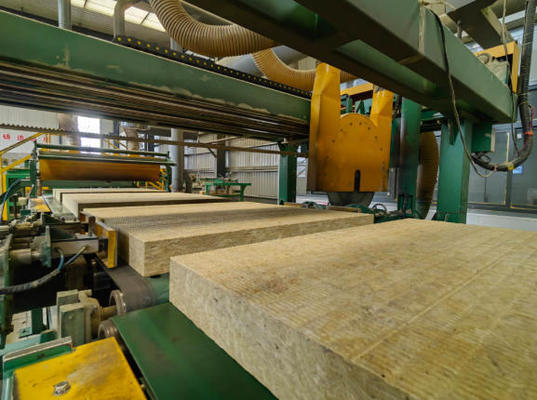 Rock Wool Production Line with Mixing Forming and Water Cutting Processes for Mineral Wool Board Manufacturing