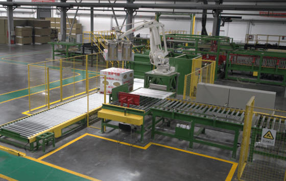 Automatic Rock Wool Production Line with Adjustable Felt Size 1000mm and 2-40 m/min Line Speeds