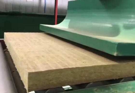 PLC Control Energy Saving Rock Wool Production Line with Adjustable Felt Size