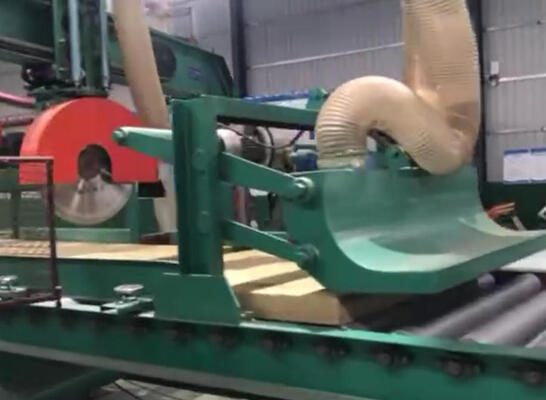 PLC Controlled High Temperature Curing Rock Wool Production Line with 80-200kg/m3 Raw Material Density
