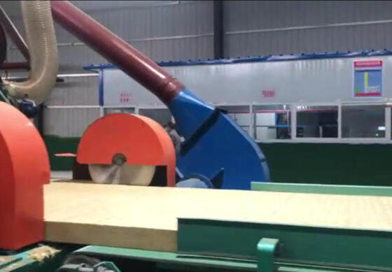 Water Repellent Rock Wool Production Line with PLC Control and Adjustable Felt Size