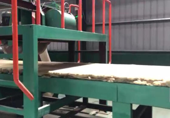 Automatic High Density Rock Wool Production Line with Adjustable Felt Size for Mineral Wool Board