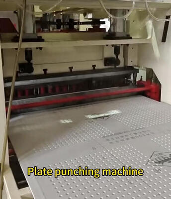 Industrial Grade Sheet Perforation Machine with 160 KG Punching Pressure for 20mm Max Thickness and Customizable Hole Shapes