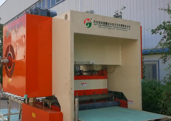 Automatic CNC Building Board Perforator with 200T Pressure and High Automatic Operation for Max 20mm Thickness