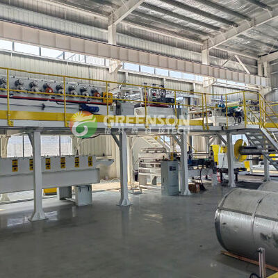 Fully Automatic Rock Wool Sandwich Panel Production Line Easy To Operate with 380V 50Hz 3phases for Prefab Buildings