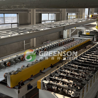 Fully Automatic Energy Saving Stone Wool Sandwich Panel Production Line Easy To Operate