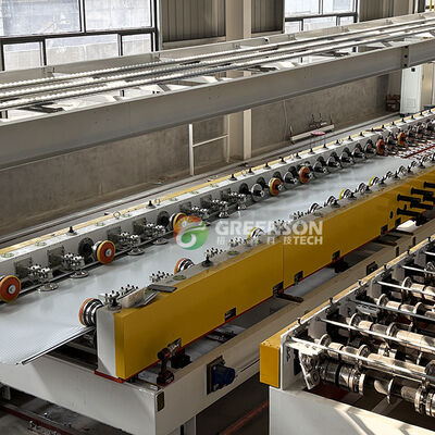 Fully Automatic PU PIR Sandwich Panel Production Line for Cold Room with 40-300 mm Thickness and 950-1200 mm Width