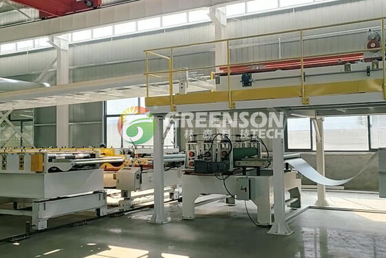 High Efficent Easy To Operate PU Sandwich Panel Production Line for 40-300 mm Thickness Roof and Wall Panels