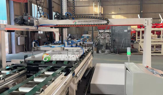 Good price Automatic Gypsum Board Strip Cutting Machine For 1200 Mm*2400 Mm Boards Dust Free Operation online