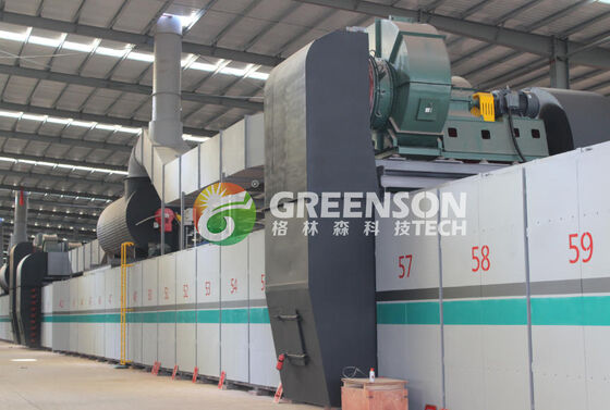 Wet Formed Continuous Mineral Wool Ceiling Manufacturing