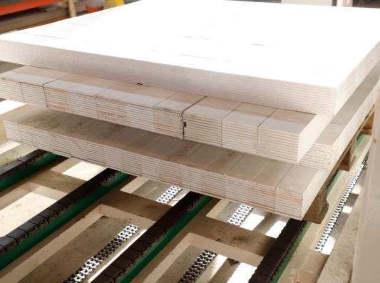 Gypsum Board Waste Panel Strip Cutting Machine