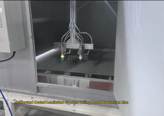 Industrial Spray System For Gypsum Panel Coating