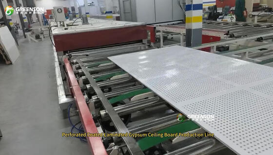 High Efficiency Gypsum Board Spray Painting Production Plant