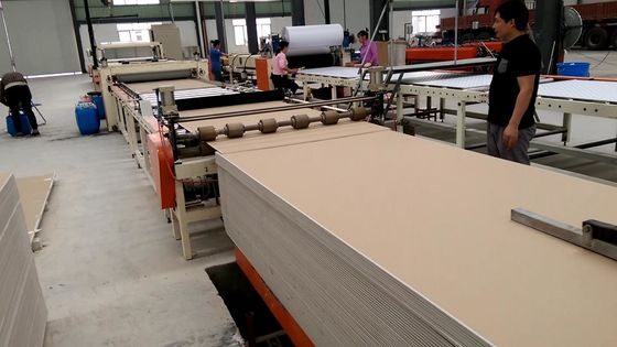 Calcium Silicate Board Aluminium Foil Laminating Machine 380V, 50HZ Frequency