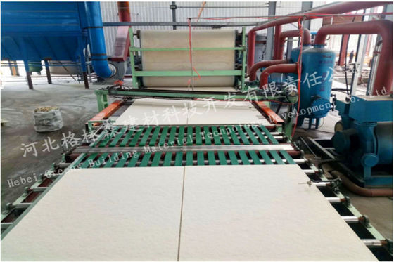 Large Scale Acoustic Tile Plant Wet Formed Mineral Fiber Ceiling Board Machine