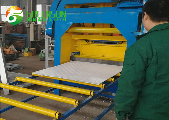 Decorative Drywall Sheet Perforation Machine For Square / Round Hole