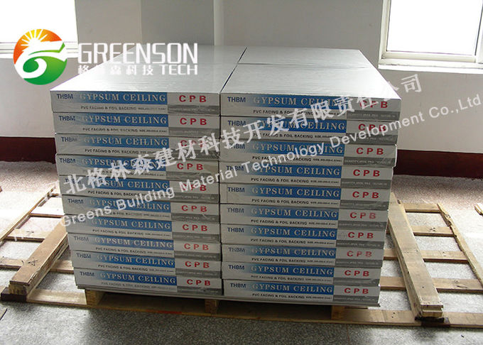 Heat Insulation Function Mineral Wool Ceiling Board Making Machine Custom Color