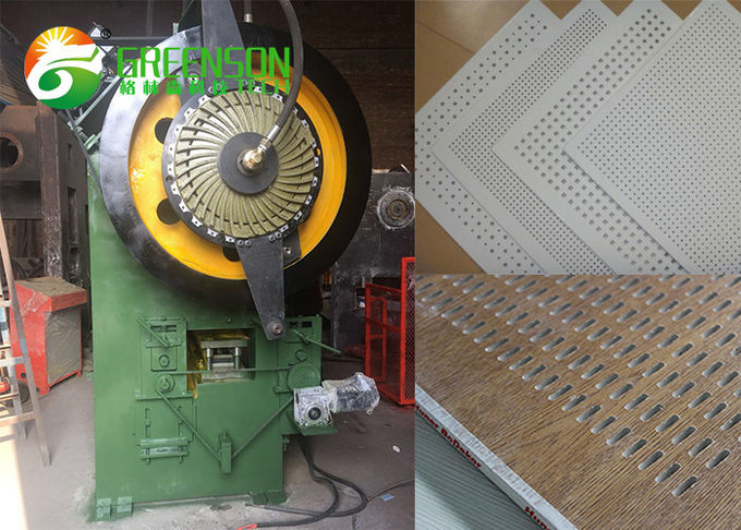 PLC System Gypsum Board Ceiling Making Punch Machine Saving Energy